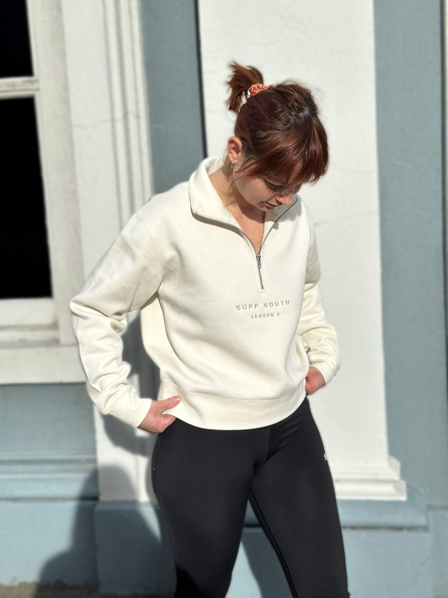 Supp south half zip